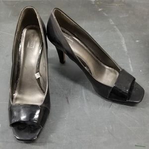 Merona Black Heels Size 11